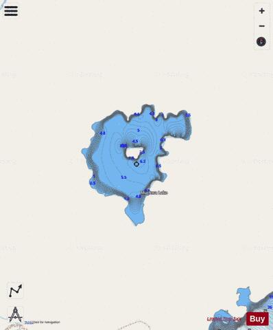 Muckwa Lake depth contour Map - i-Boating App - Streets