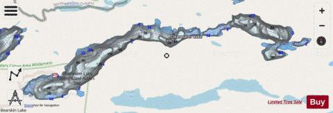 Lake Clearwater depth contour Map - i-Boating App - Streets