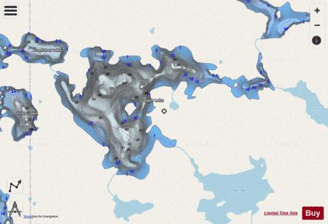 Lake Jasper depth contour Map - i-Boating App - Streets