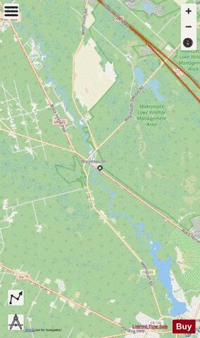 Lake Lenape depth contour Map - i-Boating App - Streets
