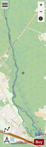 New Brooklyn Lake depth contour Map - i-Boating App - Streets