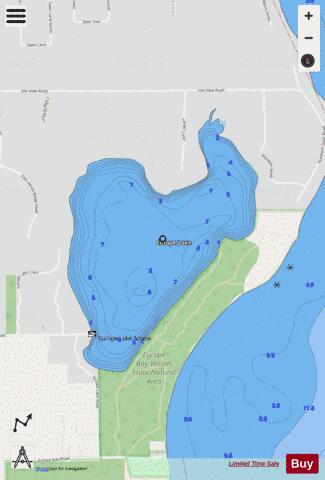 Europe Lake depth contour Map - i-Boating App - Streets