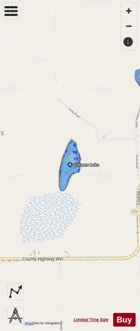Giltners Lake depth contour Map - i-Boating App - Streets