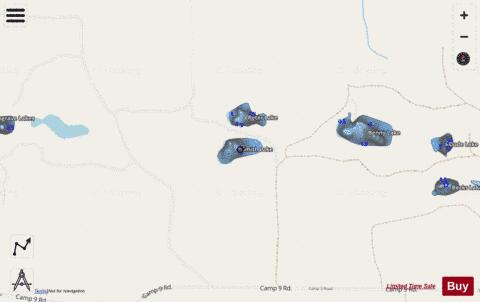 Smith Lake depth contour Map - i-Boating App - Streets