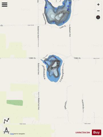 Englewright Lake depth contour Map - i-Boating App - Streets