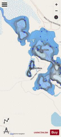 Lake Wilson depth contour Map - i-Boating App - Streets