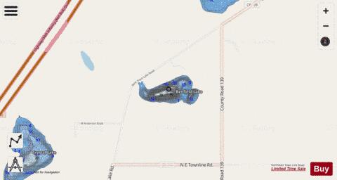 Benfield depth contour Map - i-Boating App - Streets
