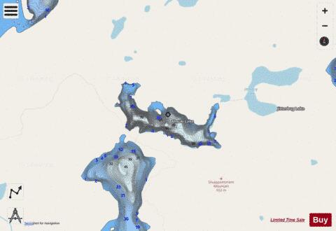 Ahsub depth contour Map - i-Boating App - Streets