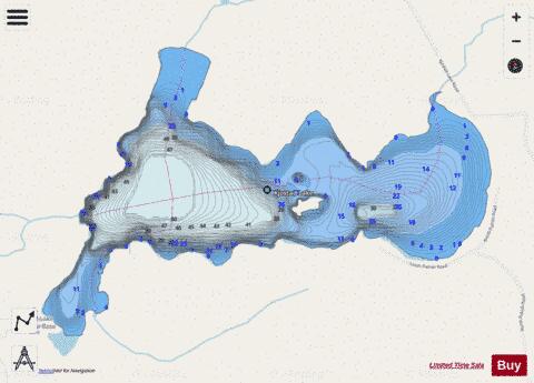 Kjostad depth contour Map - i-Boating App - Streets