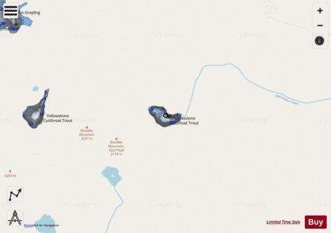 Speculator Lake depth contour Map - i-Boating App - Streets