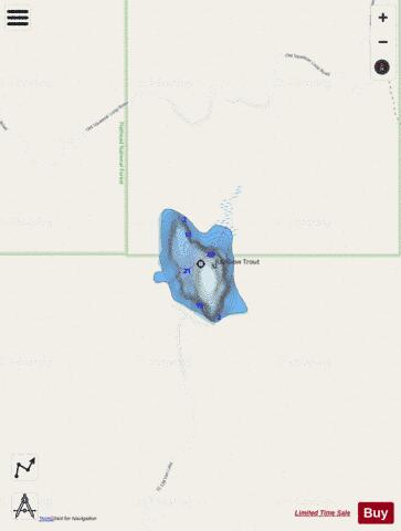 Van Lake depth contour Map - i-Boating App - Streets
