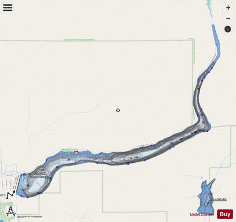 US_WA_17020006001195 depth contour Map - i-Boating App - Streets
